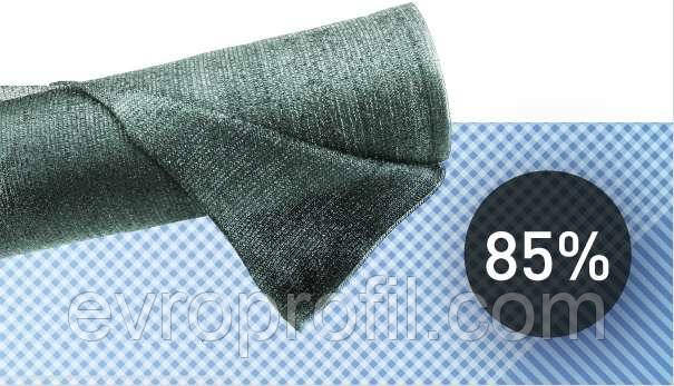 #Cітка полімерна для затінювання 85% (2*50м), фото 1