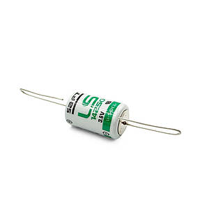 Літієва (Li-SOCl2) батарейка LS14250 (1/2 AA) SAFT (3.6v) з контактами під пайку