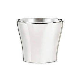Кашпо для квітів Scheurich "Mirror Silver" 15", дзеркальний