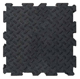 Покриття для підлоги Alpha Tile, 30х30 см, чорний, уп.10 шт.