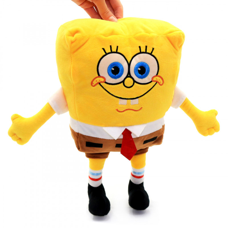 М'яка іграшка Губка Боб (Спанч Боб) жовтий 38*23*10, Іграшка Губка Боб "квадратні штани"