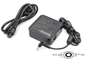 Блок живлення для ноутбуків PowerPlant ACER 220V, 19V 90W 4.74A (5.5*1.7) wall mount