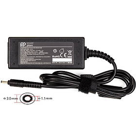 Блок живлення для ноутбуків PowerPlant ACER 220V, 19V 45W 2.37A (3.0*1.1)