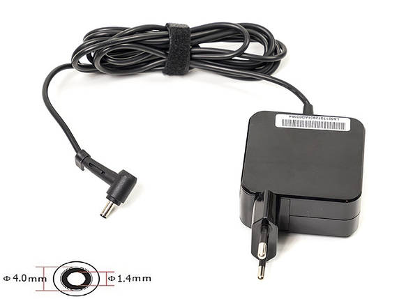 Блок живлення для ноутбуків PowerPlant ASUS 220V, 19V 45W 2.37A (4.0*1.4) wall mount, фото 1