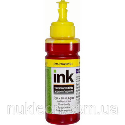 Популярний! Чорнило ColorWay Epson SC 67/87/79 CX3xxx-6xxx Yell (CW-EW400Y01) - Краща якість тільки на Nukleon.com.ua