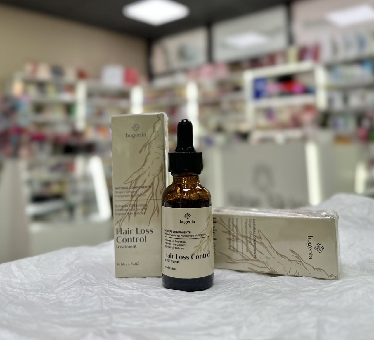 Лікувальна сироватка проти випадіння волосся Bogenia Hair Loss Control Treatment 30ml