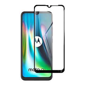 Захисне скло Full screen PowerPlant для Motorola Moto G9, Black