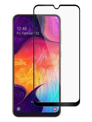 Захисне скло Full screen PowerPlant для Samsung Galaxy A20e, Black, фото 1