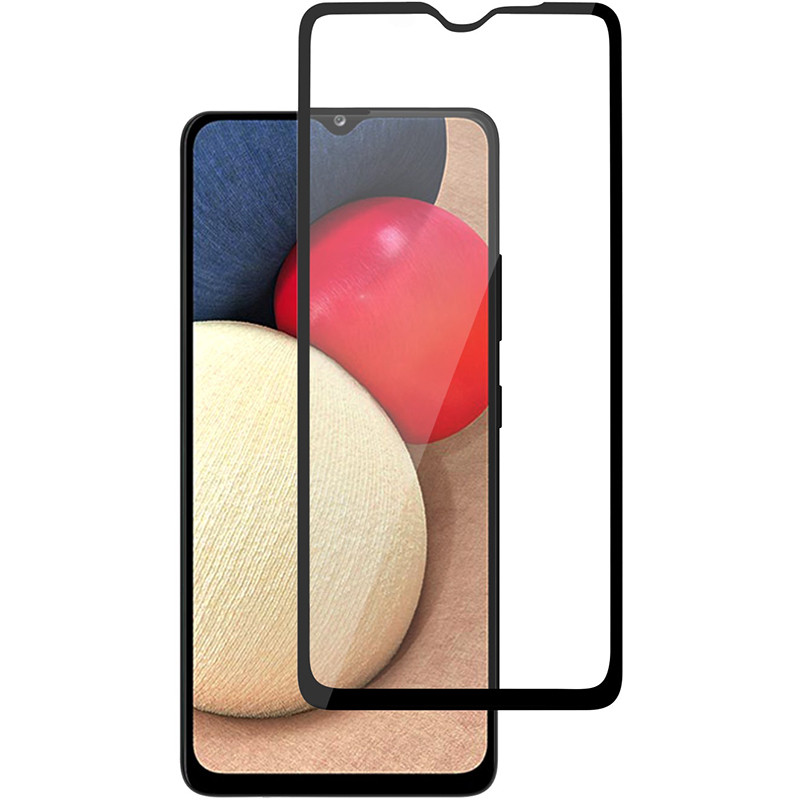 Захисне скло Full screen PowerPlant для Samsung Galaxy A02s
