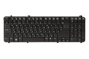 Клавіатура для ноутбука HP Pavilion DV6-1000, DV6T -1000 чорний, чорний фрейм