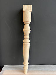 Меблеві ніжки і опори дерев'яні для барної стійки H.570 D.70 / Високі - 9.4