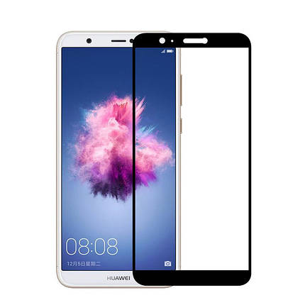 Захисне скло Full screen PowerPlant для Huawei P Smart, Black, фото 1