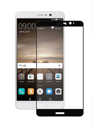 Захисне скло Full screen PowerPlant для Huawei Mate 9 Black, фото 1