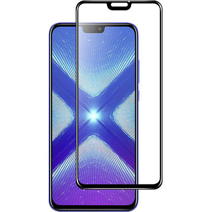 Захисне скло Full screen PowerPlant для Honor 8X, Black, фото 1