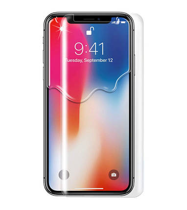 Захисне скло PowerPlant для Apple iPhone 7/8 (рідкий клей + УФ лампа), фото 1