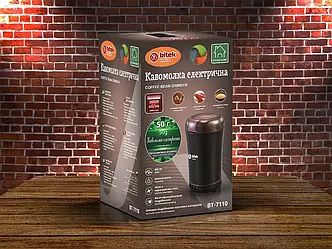 Кавомолка електрична 220В 600Вт BITEK BT-7110 20шт 6517