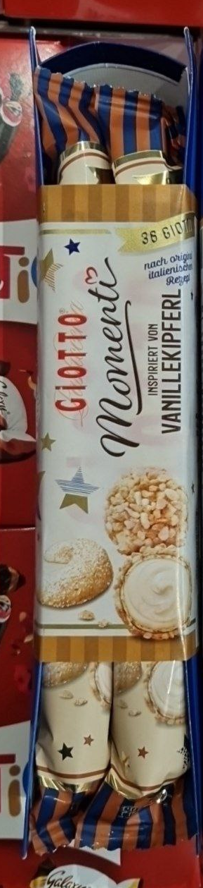 Цукерки Ferrero Giotto Wanillekipfeerl 154 г