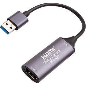 Карта відеозахоплення PowerPlant HDMI (F) - 3.0 USB (M) (HDVC2-C)