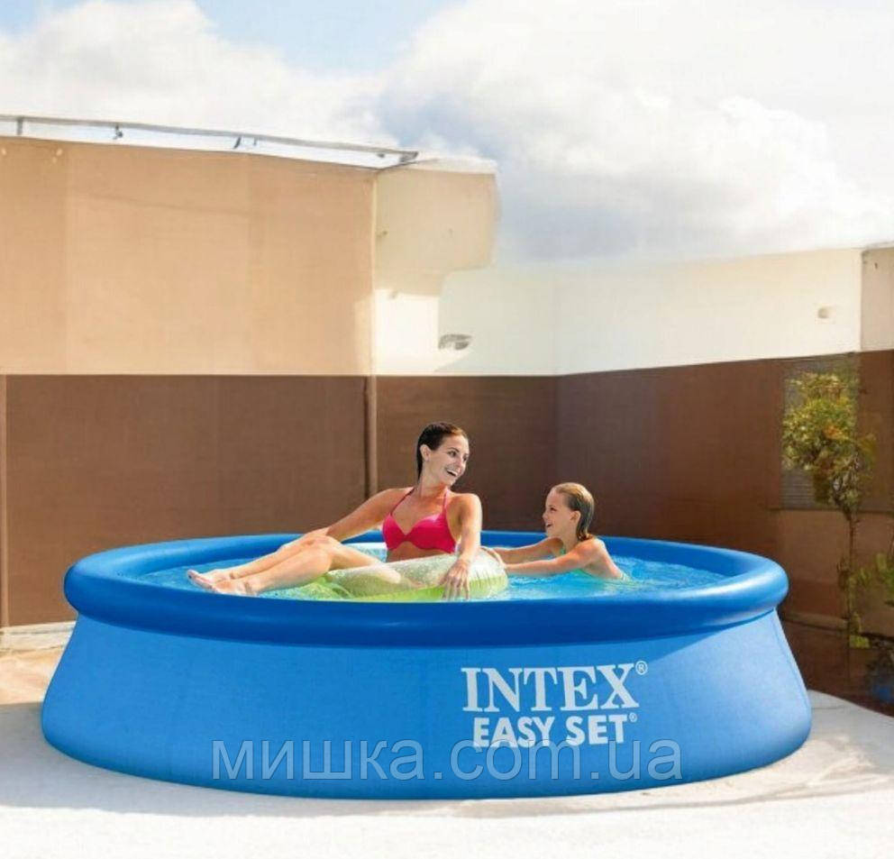 Сімейний наливний басейн 244*61см, Intex 28106
