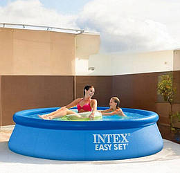 Сімейний наливний басейн 244*61см, Intex 28106