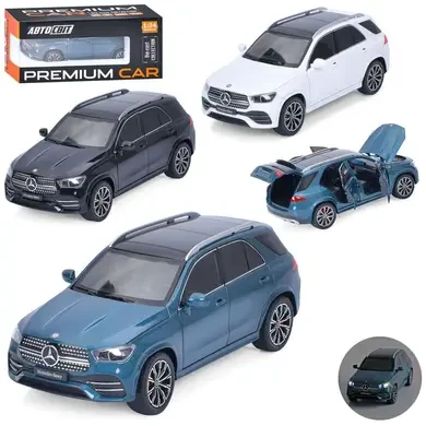 Машина AP-2100 АвтоСвіт, 1:24, метал, інерц, 20,5см, звук,світло, відчиняються двері/багажник, фото 1