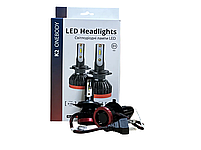 LED-лампа K2 H4 50W Euro Tun 6000K, 8000 Люменів, 9-1708V, комплект 2 шт., фото 2