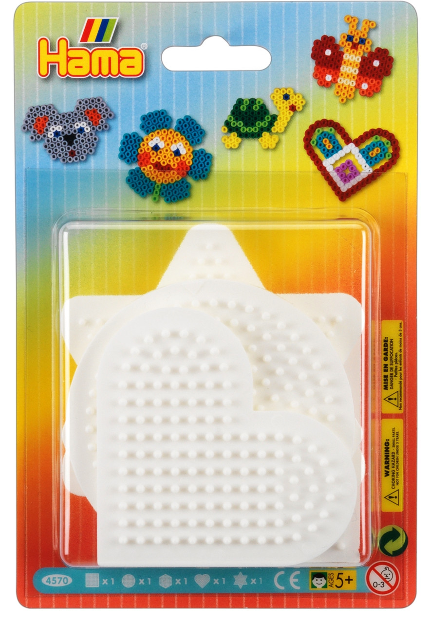 Набір малих полів для термомозаїки Коло квадрат шестикутник серце і зірка Midi 5+ (4570)