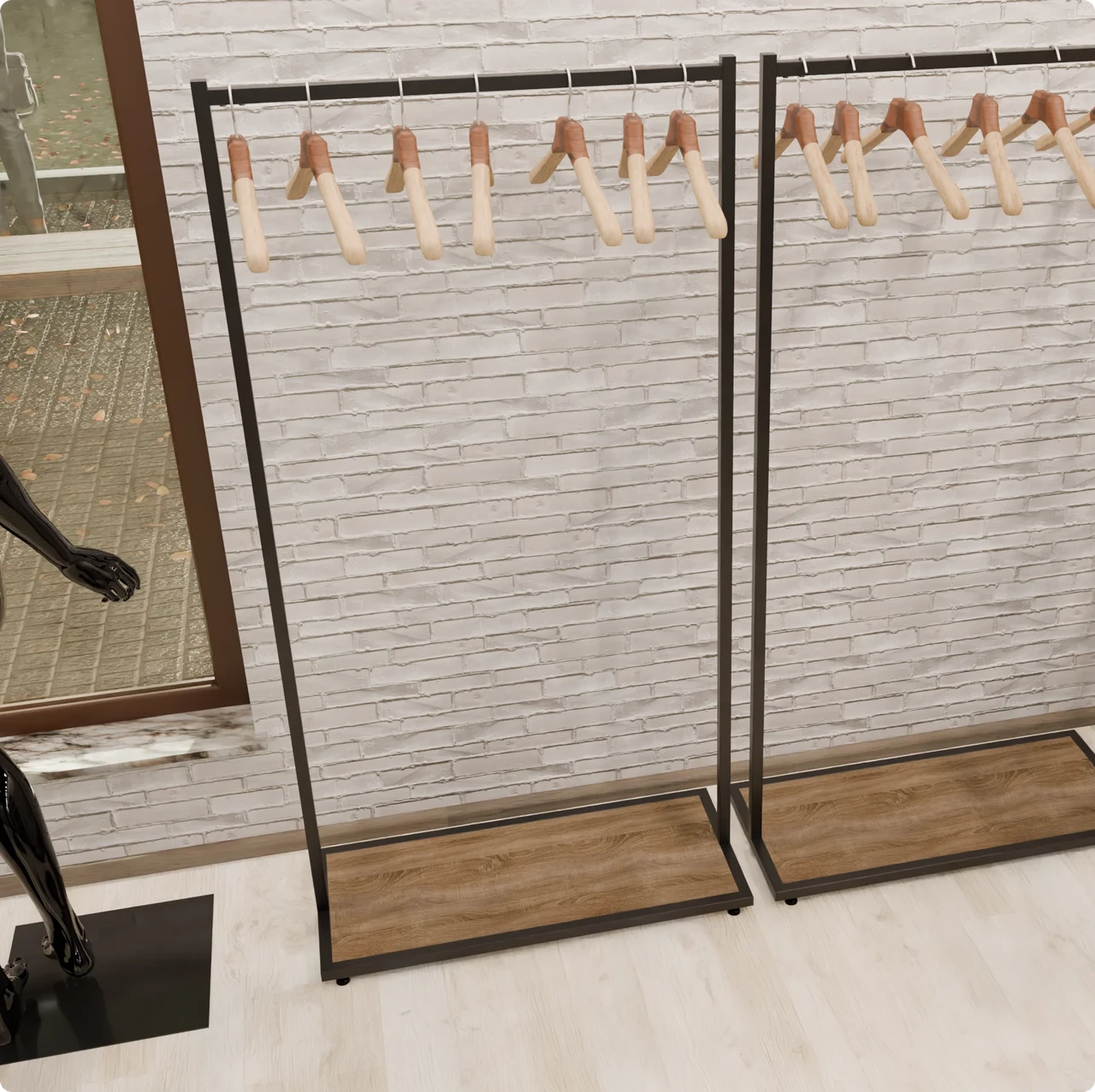 Візуалізація установки обладнання для магазину Візуалізація установки обладнання для магазину