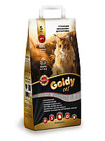 Наповнювач бентонітовий Goldy Cat Premium Big (велика фракція 3,6-6 мм) для котячого туалету, 5 кг