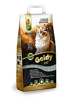 Наповнювач бентонітовий Goldy Cat Premium (дрібна  фракція 0,2-1,5 мм) для котячого туалету, 5 кг