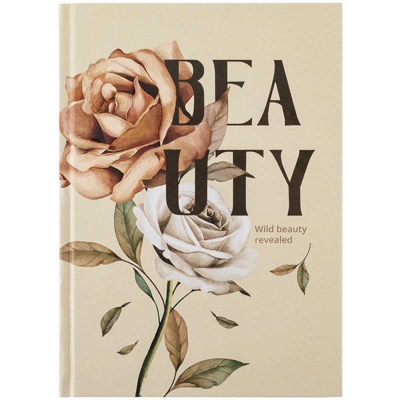Книга записна Axent Beauty 8459-7-A, А5, 96 аркушів, клітинка, тверда обкладинка
