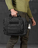 Сумка адміністративна тактична СКГ black ВТ0530, фото 2