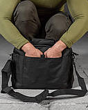 Сумка адміністративна тактична СКГ black ВТ0530, фото 4