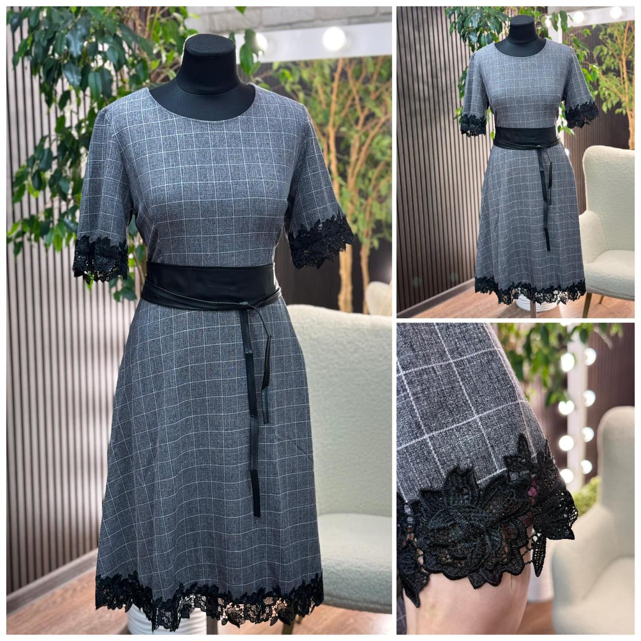 Стильна жіноча сукня, тканина "Креп" розмір 52