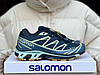 Чоловічі кросівки Salomon XT 6 Adv Dover Blue Gore-Tex Сині Взуття Саломон Лаб XT-6 текстиль нейлон система ВОА gore-tex демісезон, фото 7
