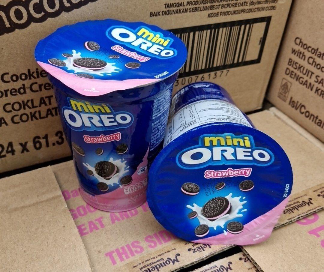 Печиво mini Oreo полуниця 61,3 г.