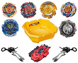 Набір Evolution Новий 7 Сезон 11 в 1 АРЕНА 40см + 6 Дзига + 3 Запускача + 2 Ручки 302155