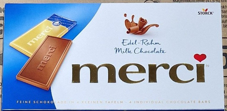 Шоколад Merci 100 г.