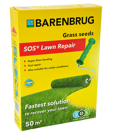 Насіння газону SOS Lawn Repair 1 кг. Barenbrug, фото 1