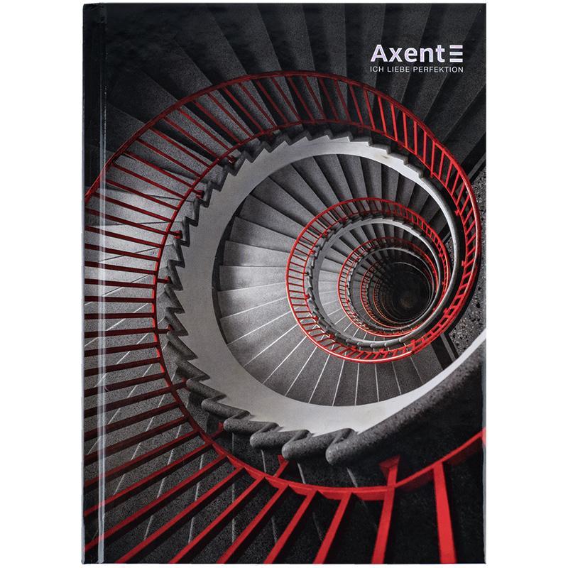 Книга записна Axent R&B Ladder 8457-6-A, А5, 96 аркушів, клітинка, тверда обкладинка