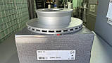 Гальмівний диск передній Mercedes Sprinter 901-904 (208-416) - VW LT 28-46 (1996-2006 - ABS - Голландія - 16453, фото 3