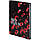Книга записна Axent Red fleur 8459-3-A, А5, 96 аркушів, клітинка, тверда обкладинка, фото 3