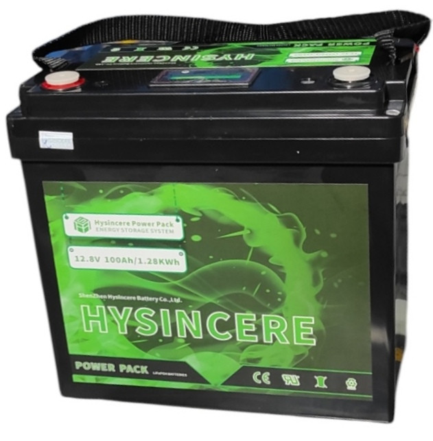 Акумуляторна батарея HYSINCERE LiFePO4 12V 100Ah, фото 1