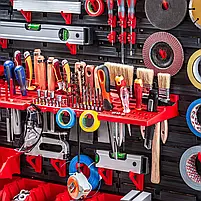 Настінний органайзер панель для інструментів з поличками 58х39см, фото 10