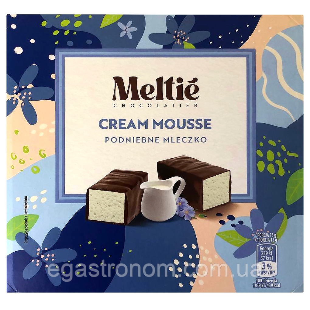 Цукерки пташине молоко вершкове Мелті Meltie 380g 12шт/ящ (Код: 00-00017048), фото 1