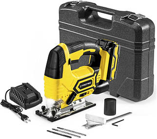 Електричний акумуляторний лобзик Trotec PJSS 11-20 V | Бездротовий, потужний, кейс в комплекті | Для дерева, металу, пластику