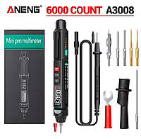 Мультиметр ANENG A3008 Pro, на 6000 отсчетов с NCV и TrueRMS
