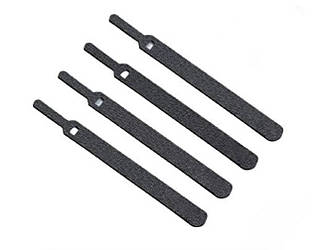 Органайзер кабелю Beus Pro стягування липучка хомут для дротів 50 штук багаторазові Чорний