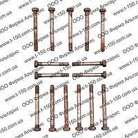 Комплект болтів кріплення головки Д-240, 240-1002047/240-1002047-01