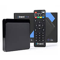Медіаплеєр iNeXT TV 5 (8Гб, Android TV, HDMI V2.0, USB 2.0, Ethernet RJ-45, Wi-Fi)
